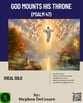 God Mounts His Throne Vocal Solo & Collections sheet music cover